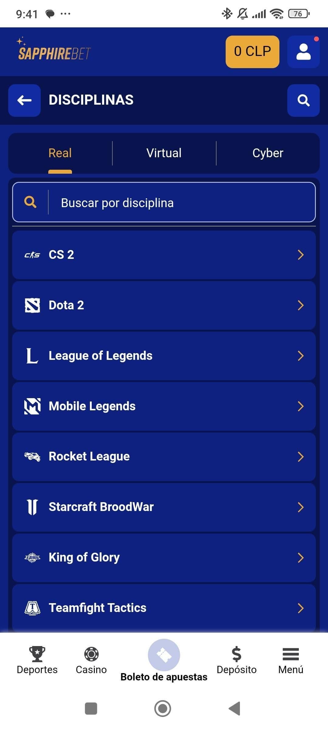 Análisis de apuestas de esports de SapphireBet