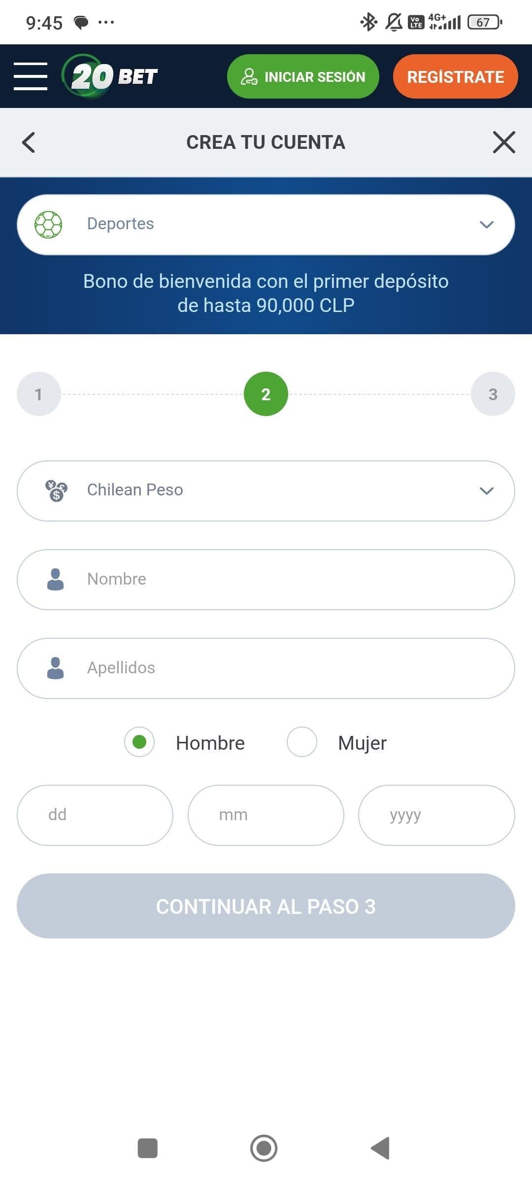 Guía para registrarte en 20bet 4.jpg
