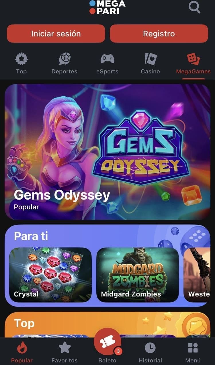 Reseña del Casino Megapari