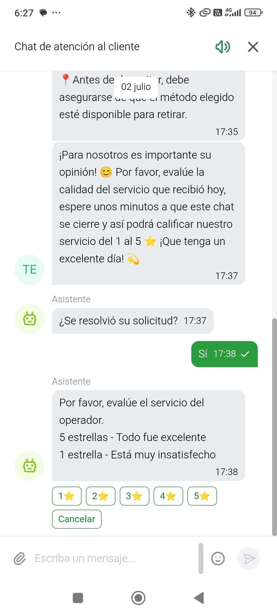 Cómo contactar al soporte de Paripesa desde Chile