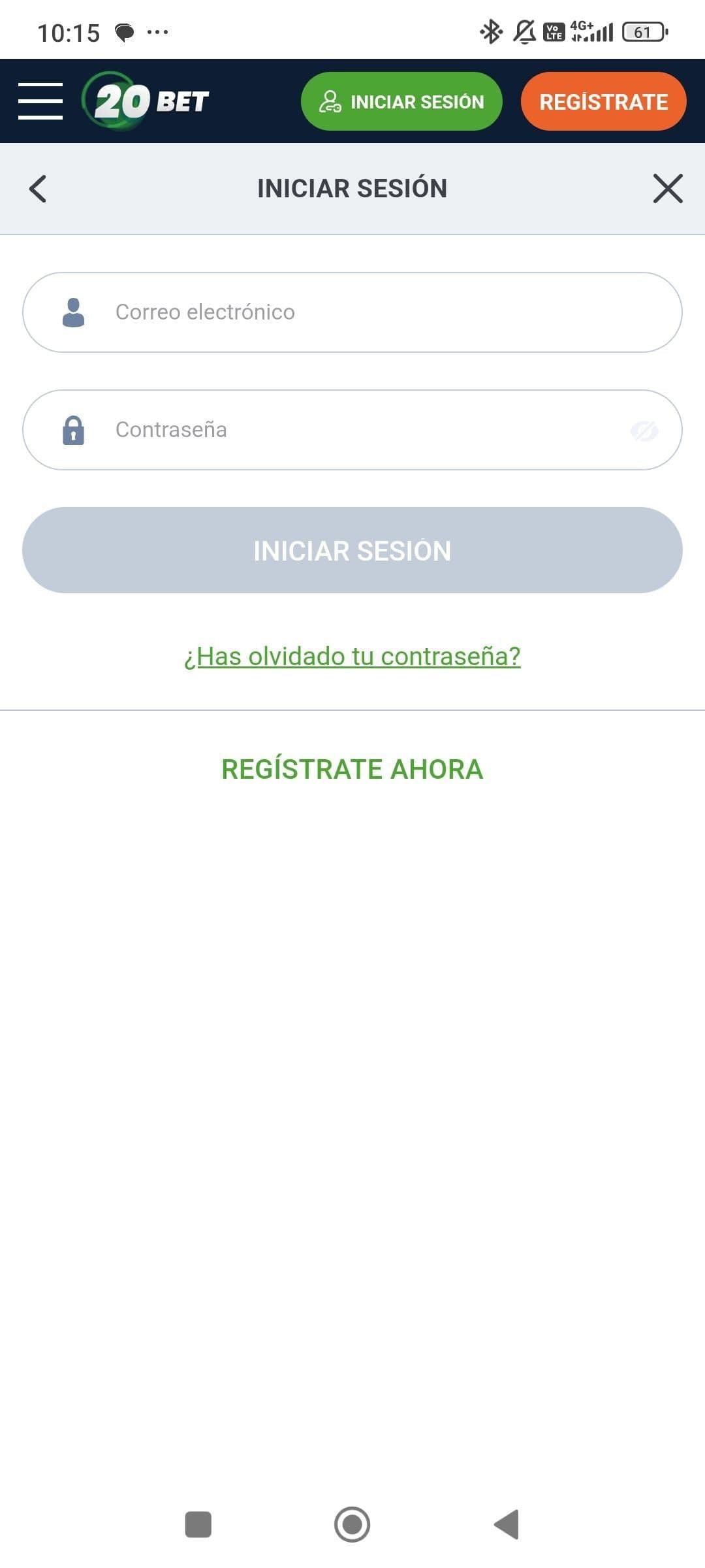 Ya puedes iniciar sesión