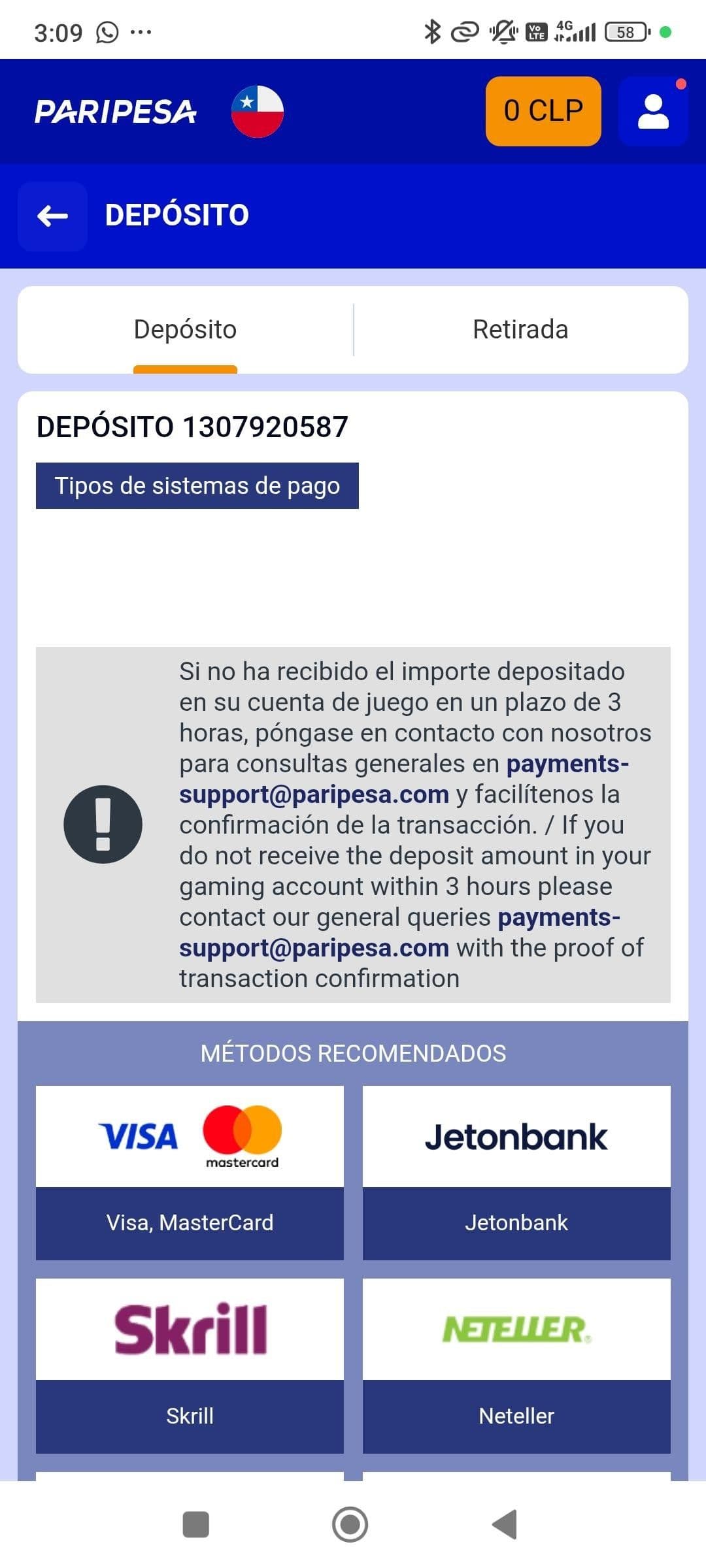 Haz clic en el botón ‘Depositar’ identificado con el símbolo ‘$.jpg